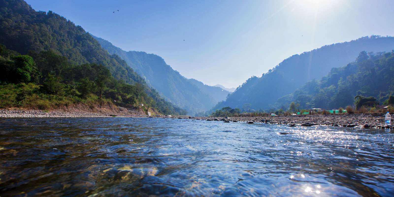 Rishikesh riverside camping