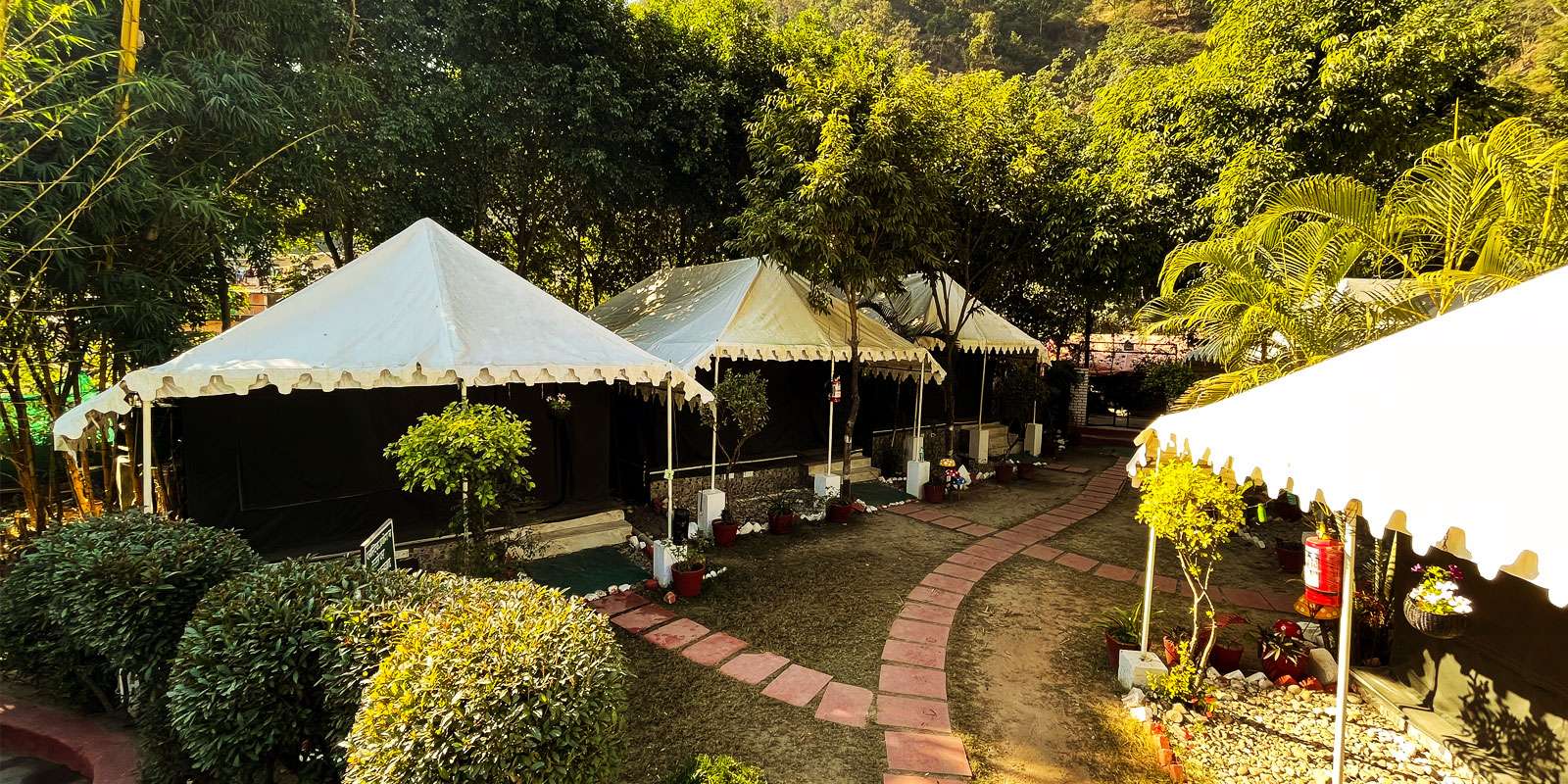 Best luxury camping in rishikesh