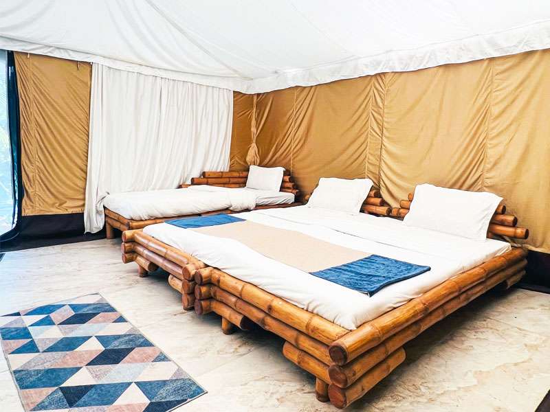 Luxury camping in rishikesh